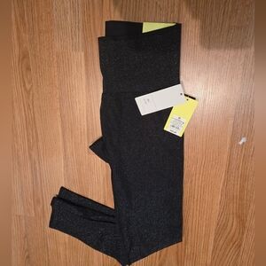 All in Motion Shimmer Black Leggings